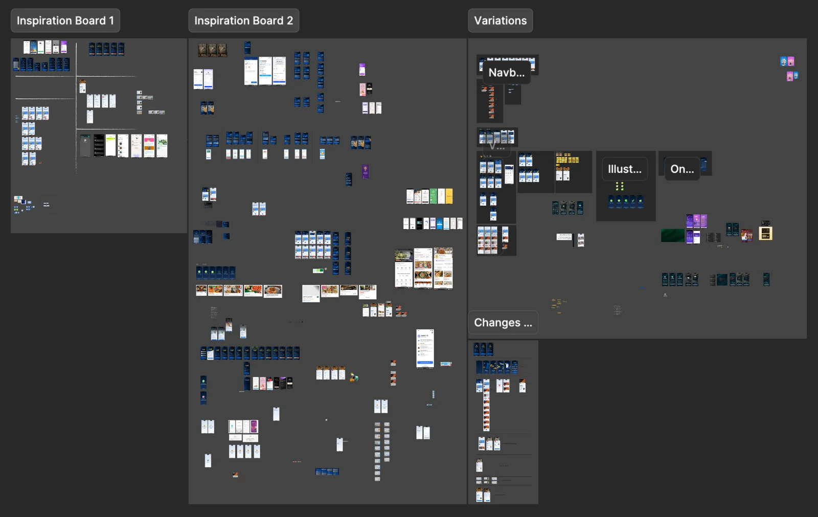 Golootlo visual direction moodboards