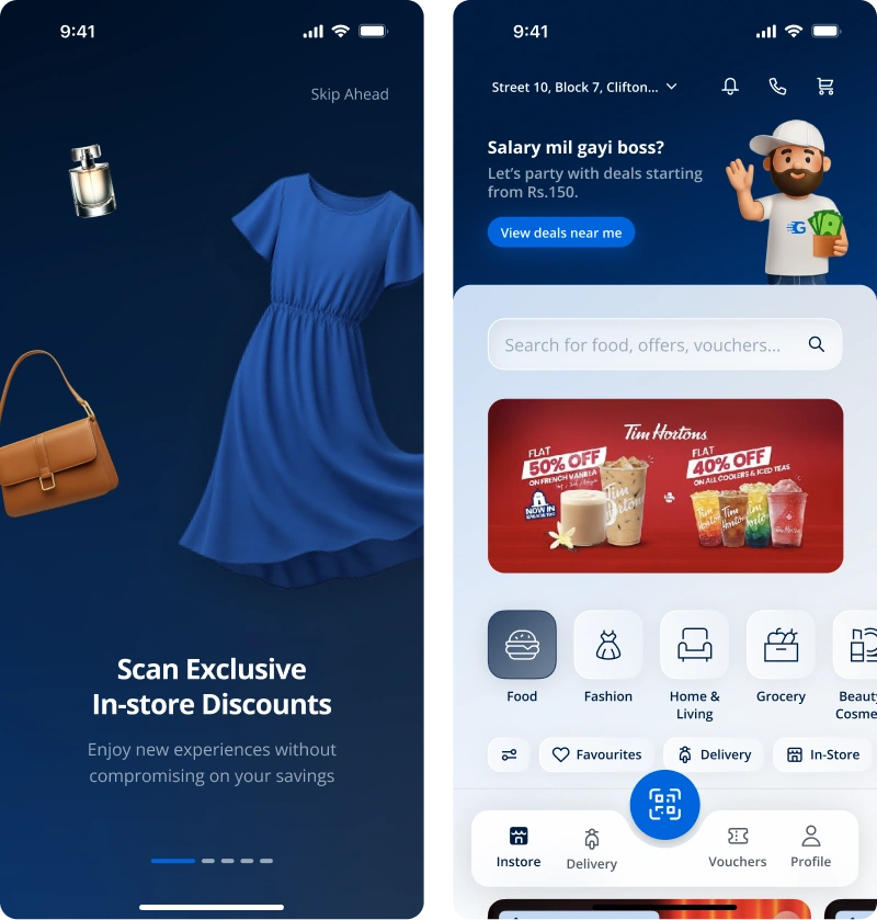 Navigation after the redesign